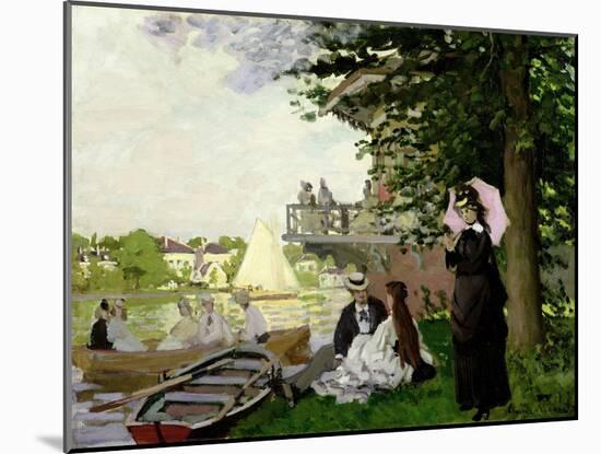 Garden House on the Zaan, Zaandam, 1871-Claude Monet-Mounted Giclee Print