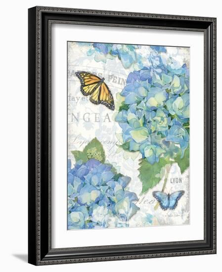 Garden Hydrangea II-Julie Paton-Framed Art Print