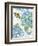 Garden Hydrangea II-Julie Paton-Framed Premium Giclee Print