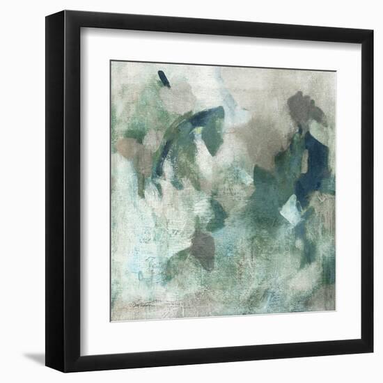 Garden in Abstract-Carol Robinson-Framed Art Print