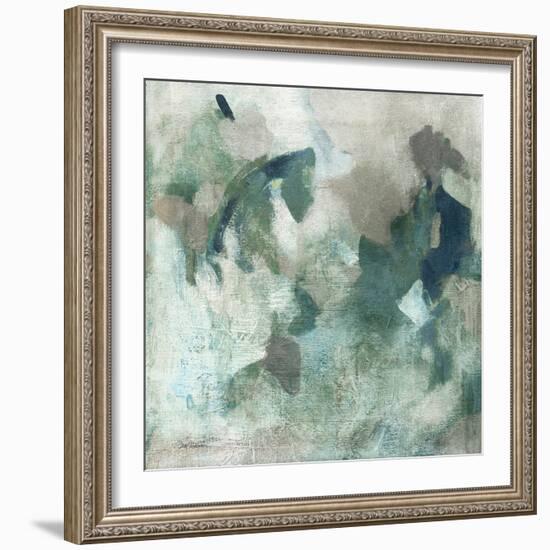 Garden in Abstract-Carol Robinson-Framed Art Print