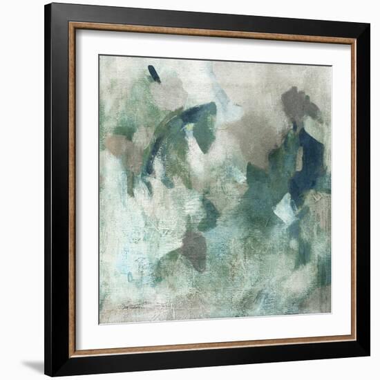 Garden in Abstract-Carol Robinson-Framed Art Print