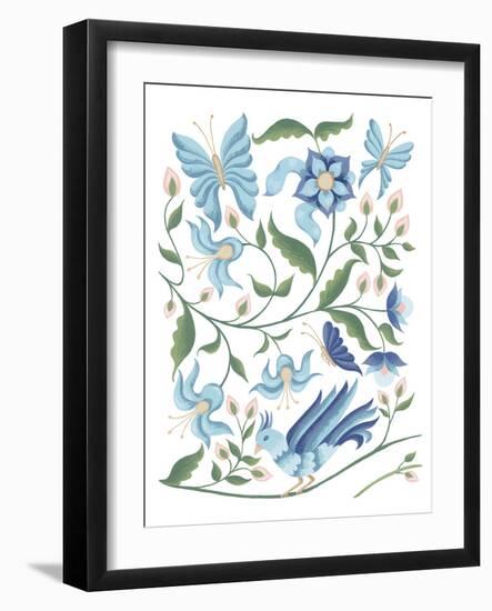 Garden in Bloom - Flourish-Erika Greenfield-Framed Giclee Print