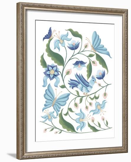 Garden in Bloom - Thrive-Erika Greenfield-Framed Giclee Print