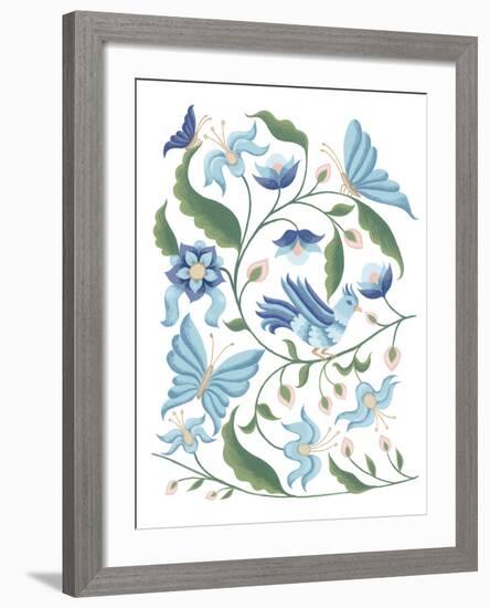 Garden in Bloom - Thrive-Erika Greenfield-Framed Giclee Print