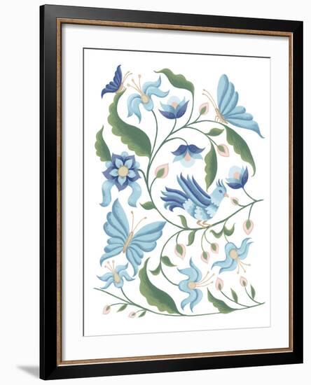 Garden in Bloom - Thrive-Erika Greenfield-Framed Giclee Print