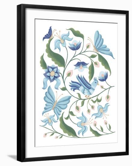Garden in Bloom - Thrive-Erika Greenfield-Framed Giclee Print