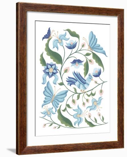 Garden in Bloom - Thrive-Erika Greenfield-Framed Giclee Print