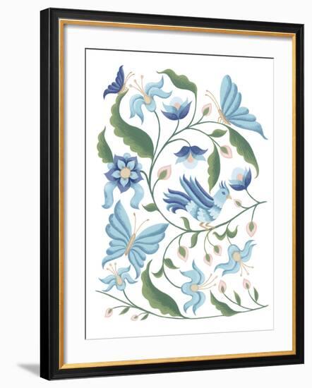 Garden in Bloom - Thrive-Erika Greenfield-Framed Giclee Print