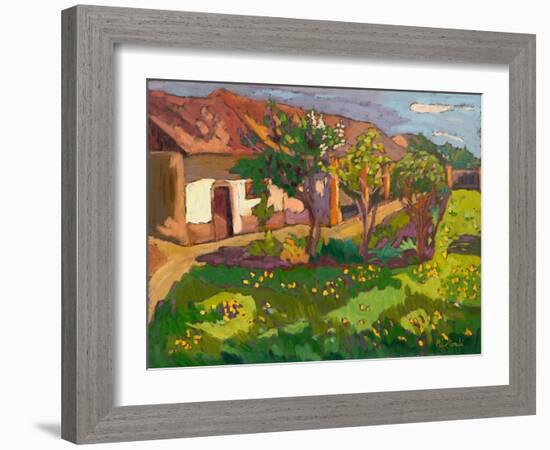 Garden In May, 2012-Marta Martonfi-Benke-Framed Giclee Print