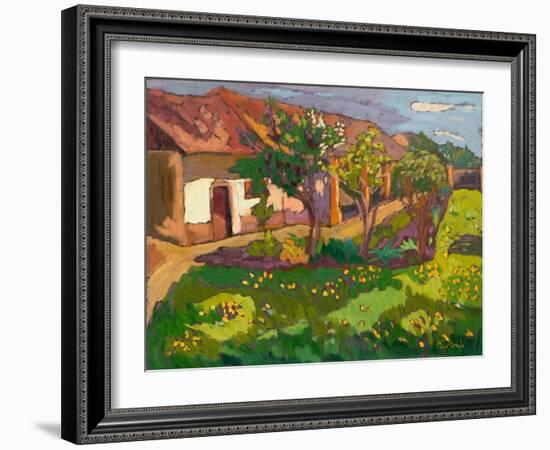 Garden In May, 2012-Marta Martonfi-Benke-Framed Giclee Print