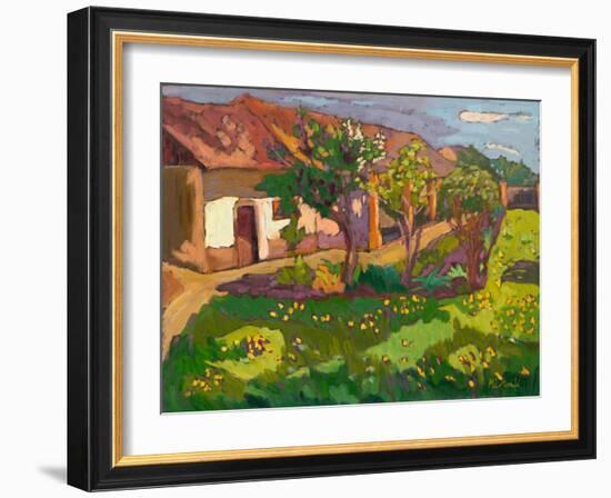 Garden In May, 2012-Marta Martonfi-Benke-Framed Giclee Print