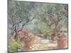 Garden in Porto Ercole, Italy, 1996-Karen Armitage-Mounted Giclee Print