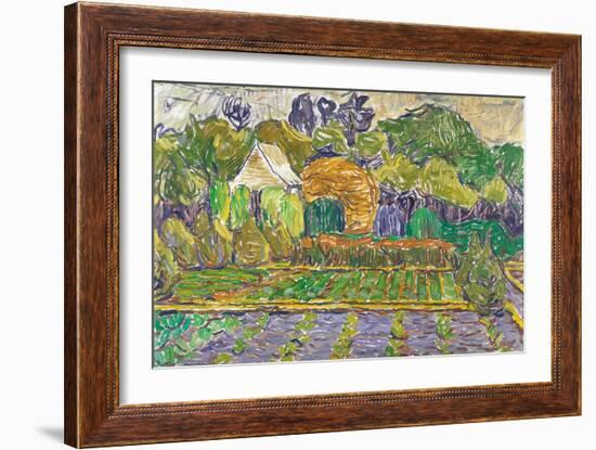 Garden in Soest-Christian Rohlfs-Framed Giclee Print