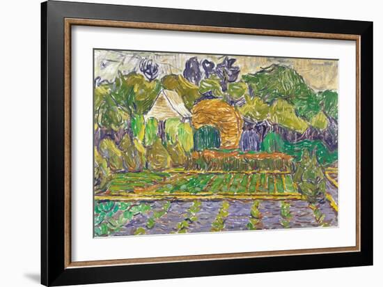 Garden in Soest-Christian Rohlfs-Framed Giclee Print