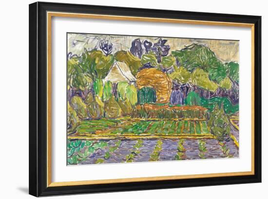 Garden in Soest-Christian Rohlfs-Framed Giclee Print