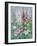 Garden in Spring 2-Vera Hills-Framed Art Print