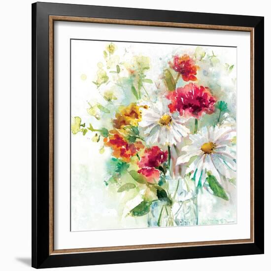 Garden Jar II-Franklin Elizabeth-Framed Art Print