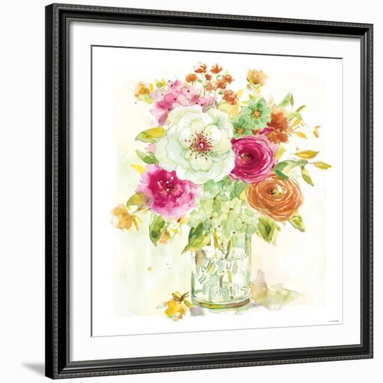 Garden Jar V-Franklin Elizabeth-Framed Art Print