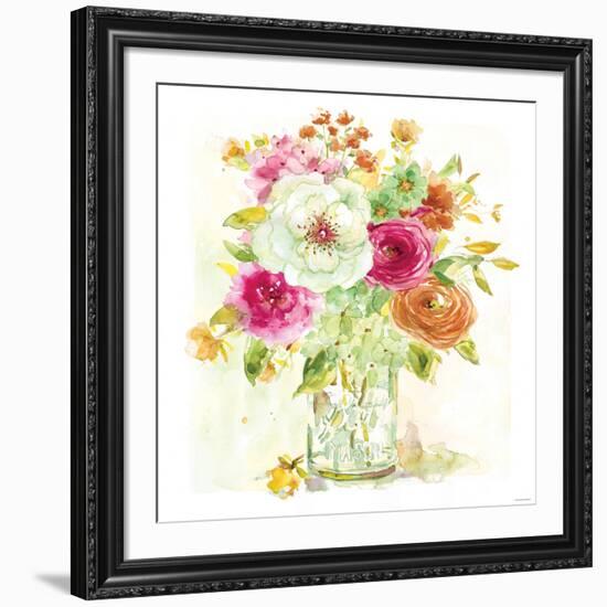 Garden Jar V-Franklin Elizabeth-Framed Art Print