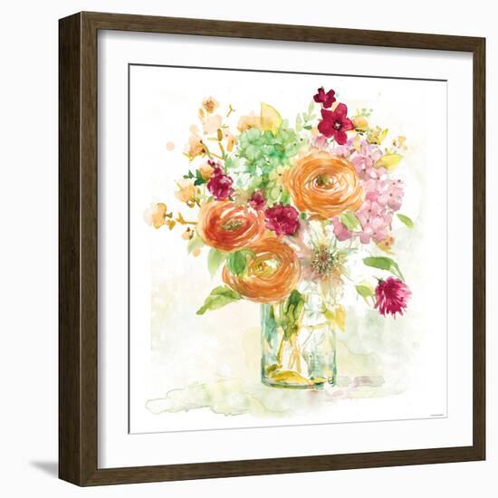 Garden Jar VI-Franklin Elizabeth-Framed Art Print