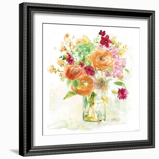 Garden Jar VI-Franklin Elizabeth-Framed Art Print