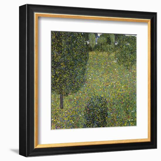 Garden Landscape-Gustav Klimt-Framed Giclee Print