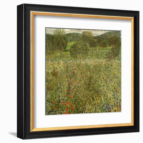 Garden Landscape-Gustav Klimt-Framed Giclee Print