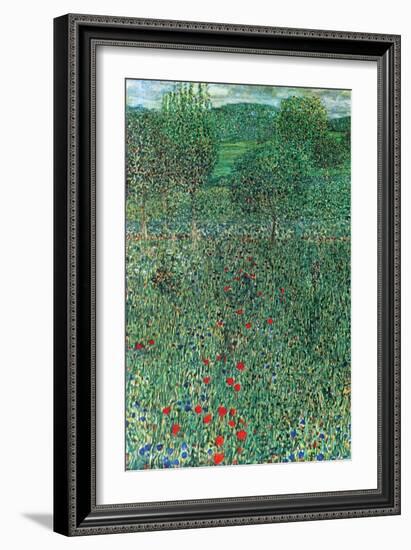 Garden Landscape-Gustav Klimt-Framed Art Print