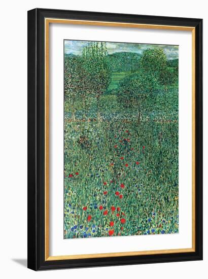 Garden Landscape-Gustav Klimt-Framed Art Print