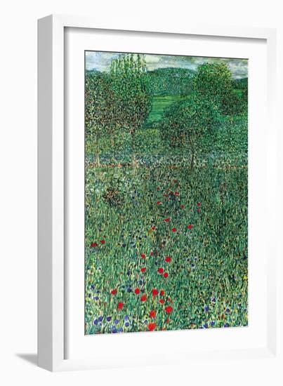 Garden Landscape-Gustav Klimt-Framed Art Print