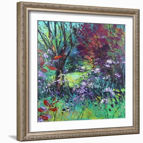 Garden Light and Shade-Sylvia Paul-Framed Giclee Print