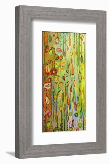 Garden Lights-Jennifer Lommers-Framed Art Print