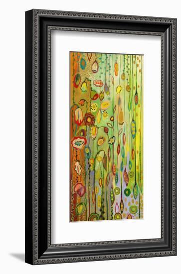 Garden Lights-Jennifer Lommers-Framed Art Print