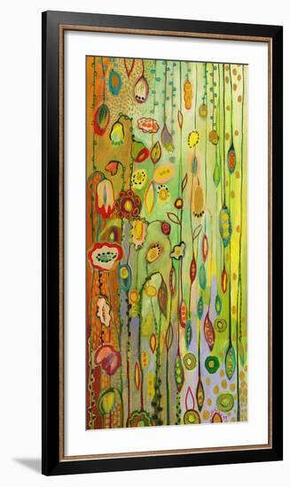 Garden Lights-Jennifer Lommers-Framed Art Print