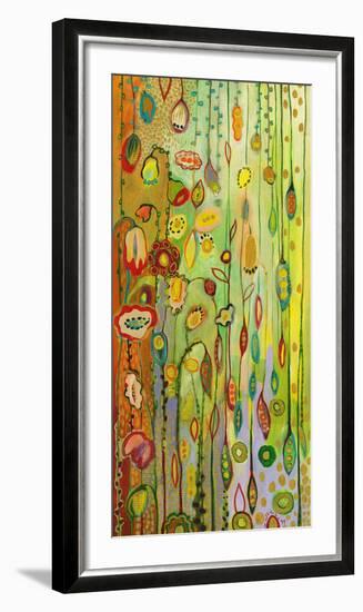 Garden Lights-Jennifer Lommers-Framed Art Print