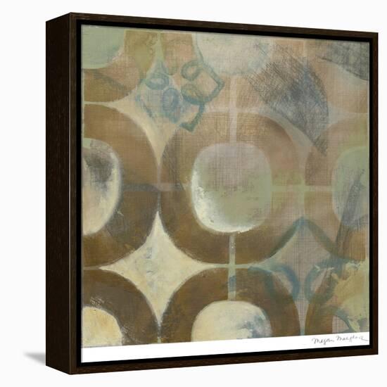 Garden Link V-Megan Meagher-Framed Stretched Canvas