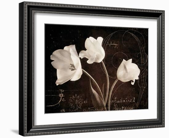 Garden Love Letter II-Amy Melious-Framed Art Print