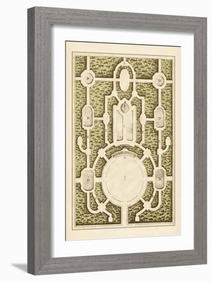 Garden Maze I-Blondel-Framed Art Print