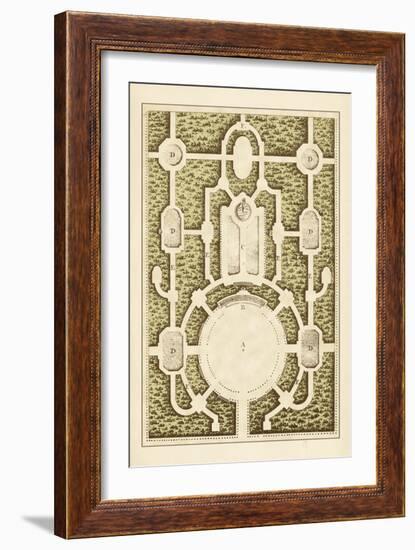 Garden Maze I-Blondel-Framed Art Print