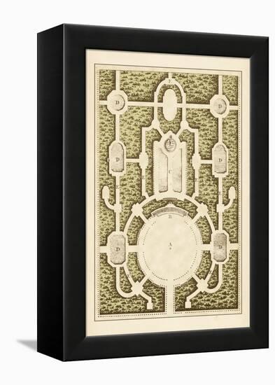 Garden Maze I-Blondel-Framed Stretched Canvas