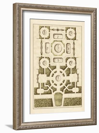 Garden Maze III-Blondel-Framed Art Print