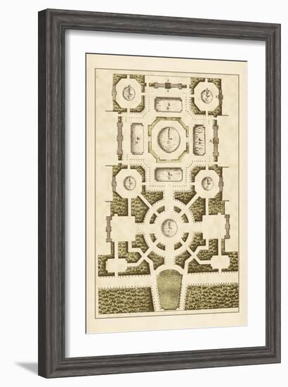 Garden Maze III-Blondel-Framed Art Print