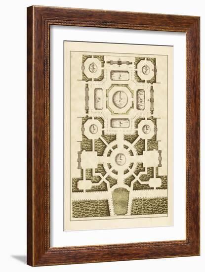 Garden Maze III-Blondel-Framed Art Print