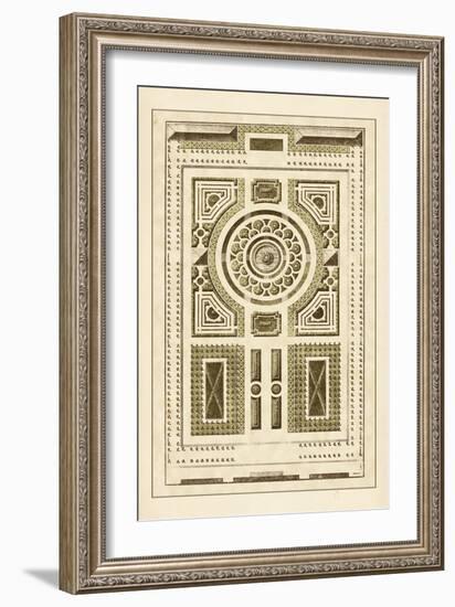 Garden Maze V-Blondel-Framed Art Print