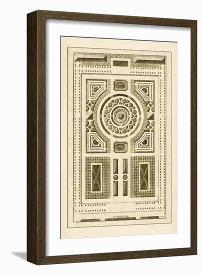 Garden Maze V-Blondel-Framed Art Print