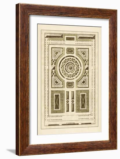 Garden Maze V-Blondel-Framed Art Print