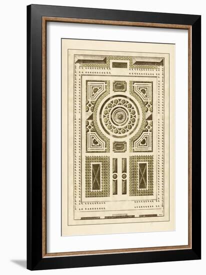 Garden Maze V-Blondel-Framed Art Print