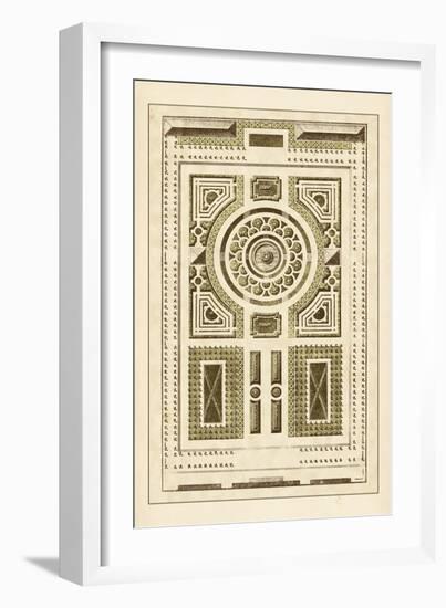 Garden Maze V-Blondel-Framed Art Print