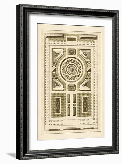 Garden Maze V-Blondel-Framed Art Print